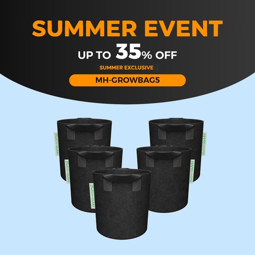 Mars hydro 5pack 5gallon black - hydro,