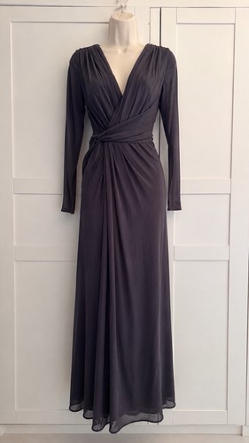 Tfnc grey chiffon maxi - tfnc,