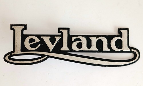Leyland badge - badge., script