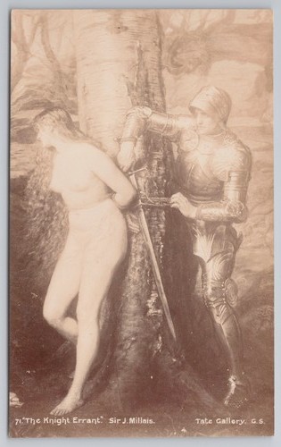 Art postcard the - art, knight
