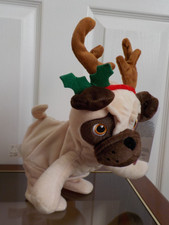 Christmas Animated Musical Pug