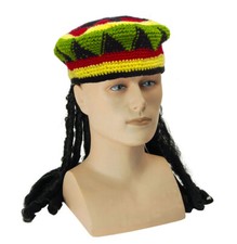 Men's Rasta Dreadlock Wig Hat
