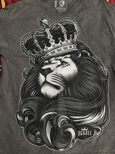 Abel lion gray t shirt - abel,