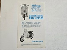 LAMBRETTA SX 200 SCOOTER