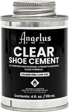 Angelus Clear Shoe Cement Glue Shoe Repair Glue Adhesive Leather Plastic Rubber