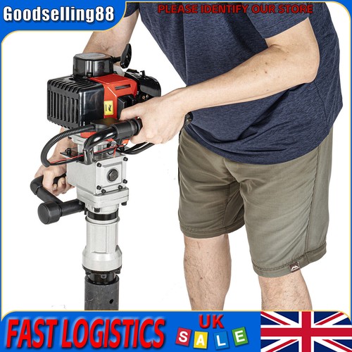 Gas powered fence post - t,