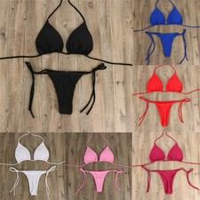 Sexy Micro Bikini Shiny Women