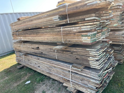 Lower grade reclaimed scaffold - grade,