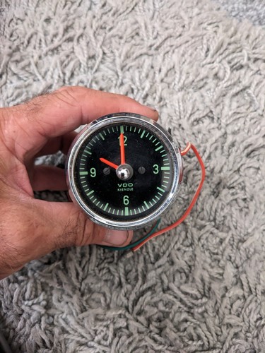 Vdo kienzle clock orange - vdo,