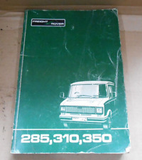 Freight Rover Sherpa 285 310