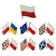 Poland & Polish Flag Pin
