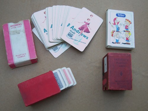 Set vintage playing - of, cards
