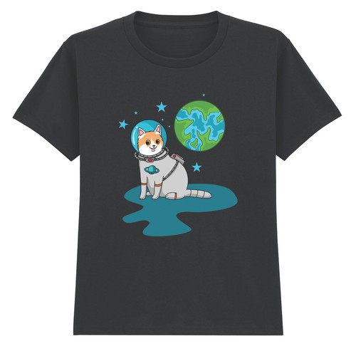 Astronaut cat space - cat, explorer