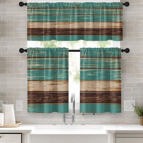 Inch kitchen curtains teal - curtains,