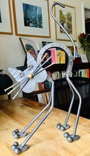Quirky Steampunk Cat Metalwork