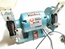 SUPERB OLD SCHOOL QUALITY 6" METALWORKER BENCH GRINDER CLARKE REF1184 