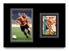 Steve Bull Hand Signed Auto A4
