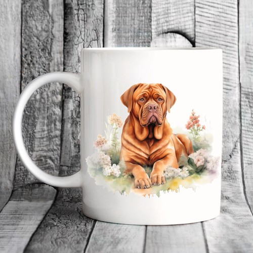 Dogue bordeaux dog mug - dogue, de