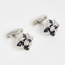 Simon Carter Floral Cufflinks