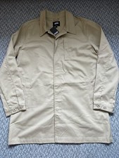 NWT Mens Jacamo Trench Coat, Size XL, Camel, Long, Pea Coat, Button Up, (69)