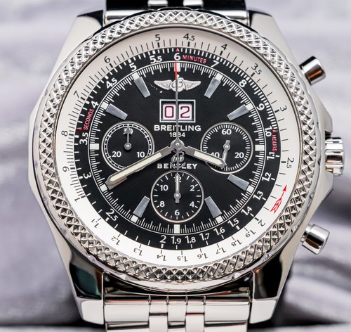 Breitling bentley black - 6.75,