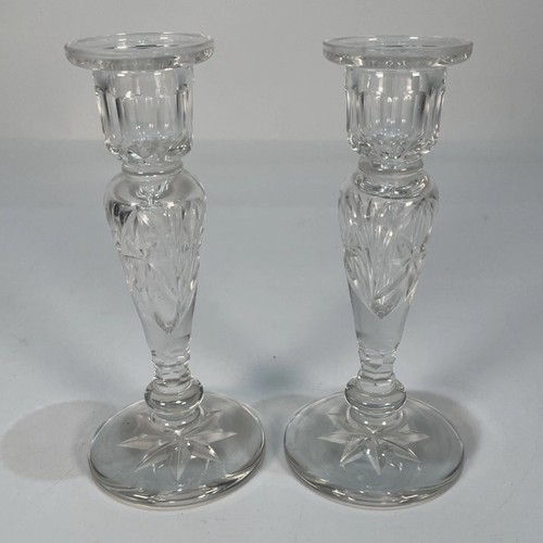 Glass pillar candle holders - glass,