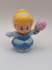 Fisher Price Little People Disney PRINCESS CINDERELLA CASTLE Kingdom w/ FLOWERS