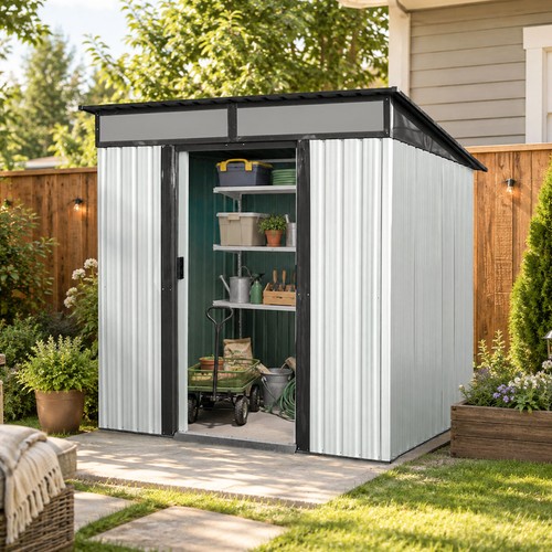 6x5 outdoor metal storage - 6x5,