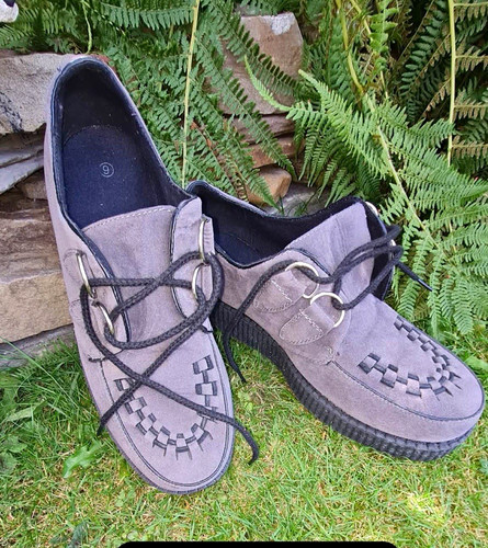 Men grey black suede - grey/black,