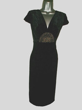 PER UNA BLACK VELVET BROCADE