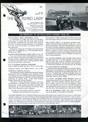 Vintage the flying lady - flying, 931