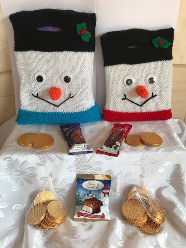 Knitting pattern snowman - knitting,