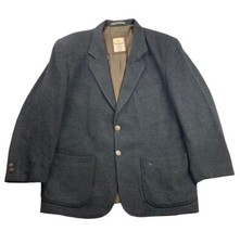 Vintage Mens Coat 42R Dark