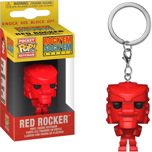 Rock sock robots red - sock'em,