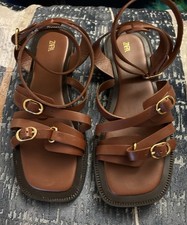 Zara Sold Out Brown Leather