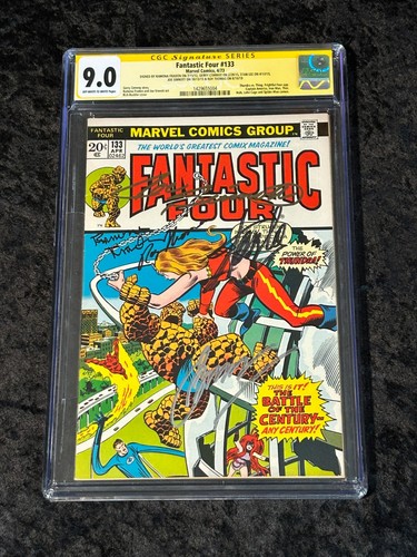 1973 fantastic four 133 cgc - fantastic,