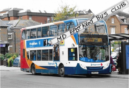 East kent stagecoach bus - east, kent/stagecoach