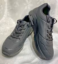 Comfy SKECHERS Los Angeles Air Cooled Memory Foam Trainers Black UK5.5 EU38.5