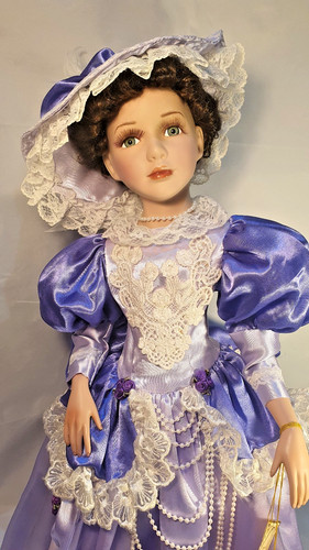 Porcelain doll ellie - "ellie", (570)
