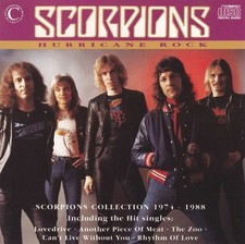 SCORPIONS Hurrican Rock  - 1990 18 Track CD Album