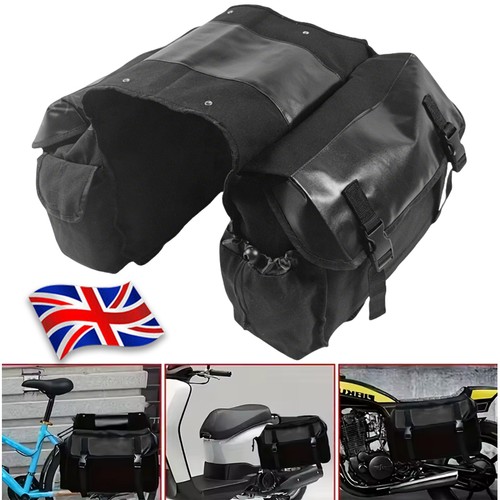 Motorcycle side pannier saddle - side,