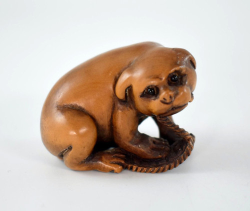 Vintage japanese hand carved - hand,