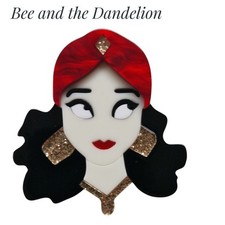 1920s Flapper Girl in Red