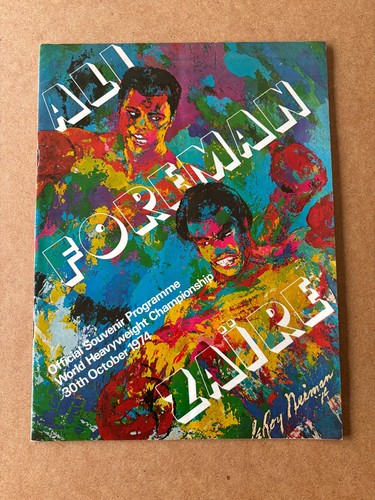 Ali foreman zaire official - ali,
