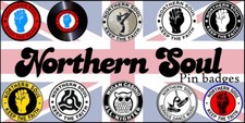 Northern Soul Pin Button