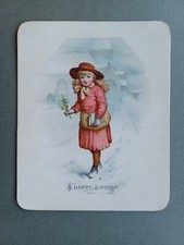 PRETTY VICTORIAN BIRTHDAY CARD