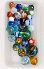 Glass Marbles Various Sizes and colours