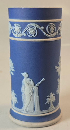 Antique wedgwood dark blue - antique,