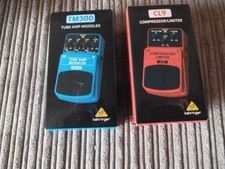Behringer TM300 tube amp modeller, CL9 compressor/ limiter