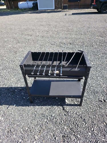 Charcoal bbq grill steel - charcoal,